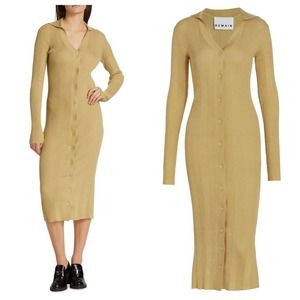 Merino Wool REMAIN Birger Christensen Refined Midi-Dress